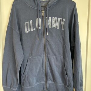 Old Navy Charcoal Blue Hoodie